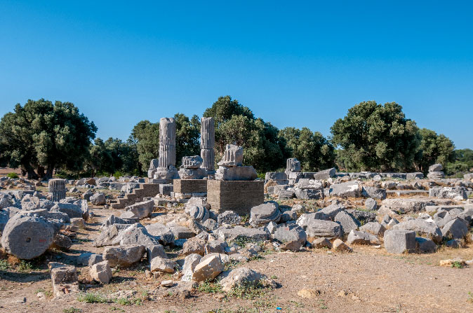 Temple of Dionysos, Teos