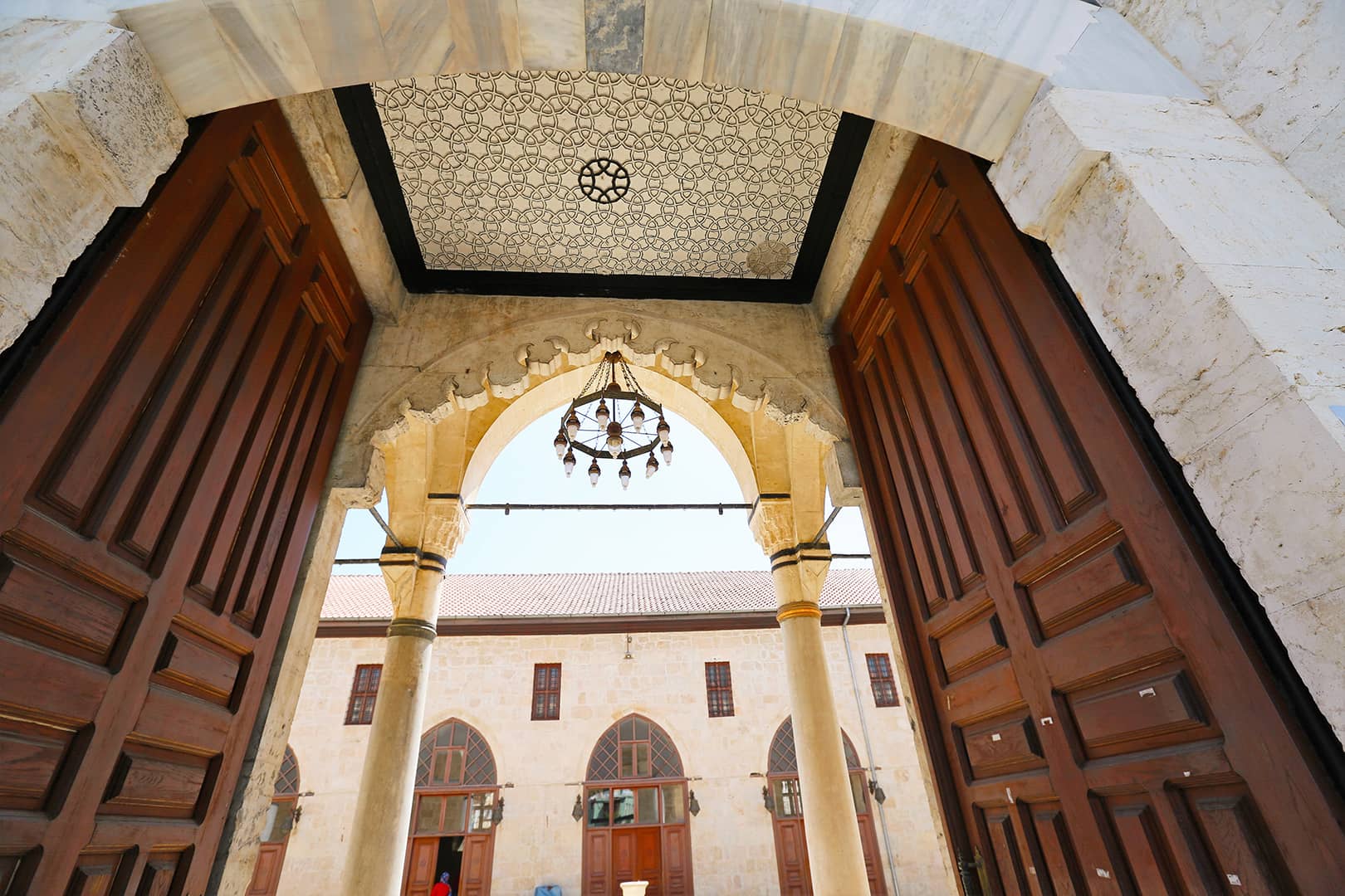 Tarsus Ulu Camii, an Ottoman-era mosque courtyard in Tarsus