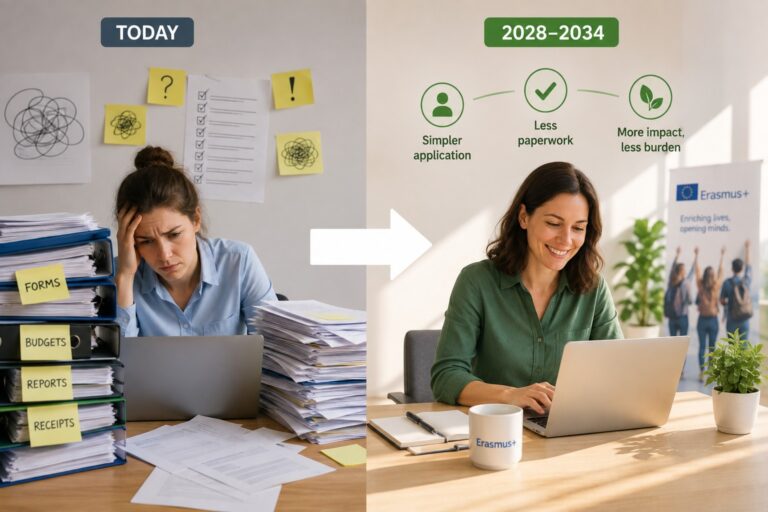 Fewer National Agencies, Simpler Grants: How Erasmus+ 2028–2034 Proposes to Cut Red Tape